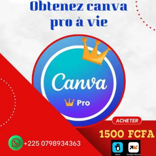 Canva pro à vie